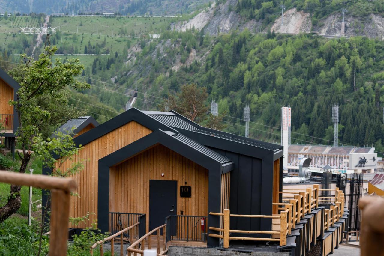 Qazaq Auyl Eco Hotel Almatý Exterior foto