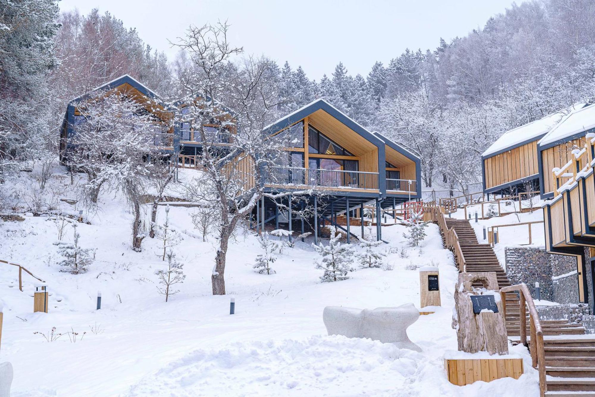 Qazaq Auyl Eco Hotel Almatý Exterior foto