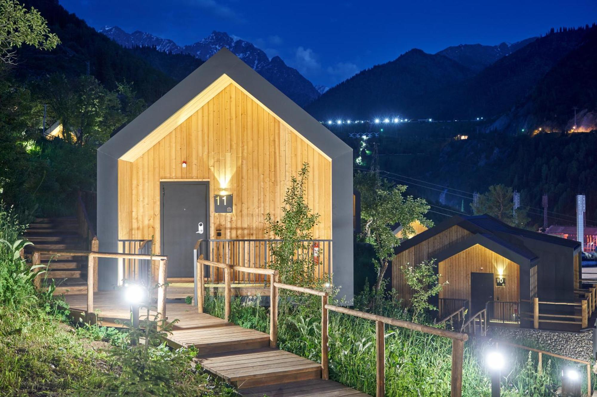 Qazaq Auyl Eco Hotel Almatý Exterior foto